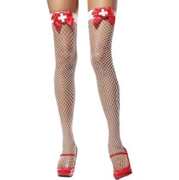 Karnevalový doplněk Punčochy síťované - sestřička