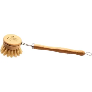 Kartáč na nádobí Good Karma Home Bambusový kartáč na nádobí s madlem