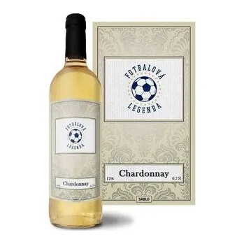 Víno Bílé víno Fotbalová legenda: 0,75 l
