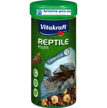 Krmivo pro terarijní zvíře Vitakraft Reptile Turtle Omnivore 250 ml