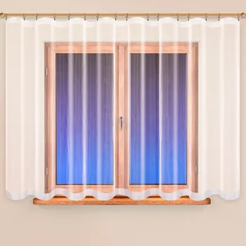 Voálová kusová záclona Diana 120x300