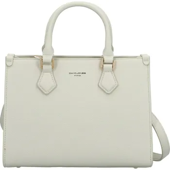 Kabelka David Jones Dámská kabelka CM7470 Coconut Cream + 2 měsíce na vrácení zboží