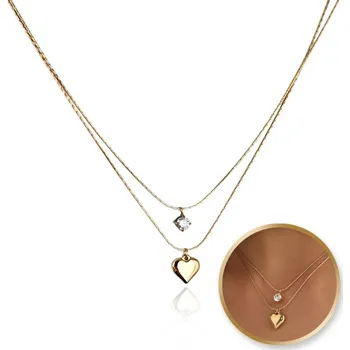 Náhrdelník Carla Dámský náhrdelník Utica zlatá One size