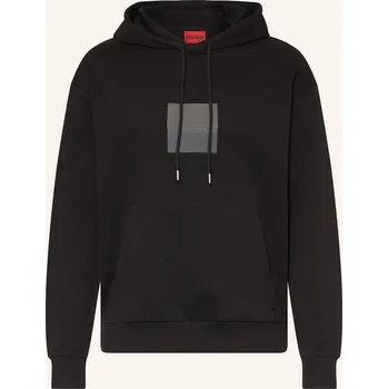 Pánské oblečení Hugo Pánská Mikina S Kapucí Duspliter, černá, S