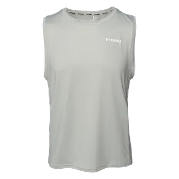 Pánské Tílko FITANU FITOP M000274150 – Šedá M