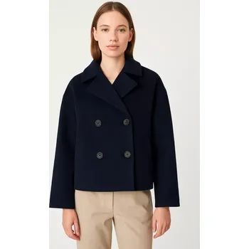 Dámská casual bunda SLFMEGHAN JACKET - Krátký kabát - dark sapphire