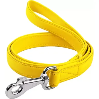 Vodítko pro psa Waudog Glamour Kožené vodítko 122 cm