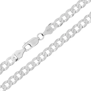 Šperk Argento 15383 Stříbrný řetízek - vzor Pancer, šířka 6 mm | Délka: 70cm