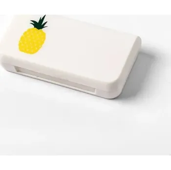 Úložný box Mini dávkovač tablet s roztomilým vzorem | přenosný organizér, lékový box - E