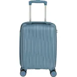 Cestovní plastový kufr Galaxy velikost XXS, džínově modrý