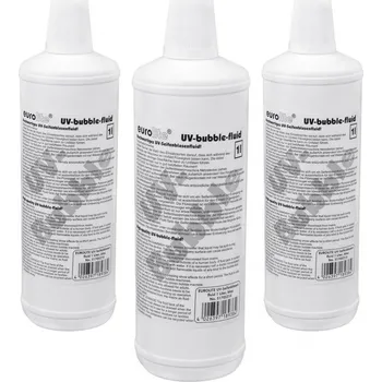 Hra na zahradu Eurolite UV náplň do bublifuku 3x 1L, 3 různé barvy bublin