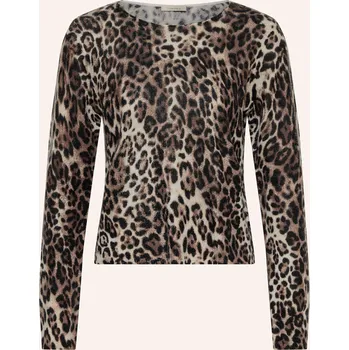 Dámský svetr Lilienfels Dámský Svetr S Kašmírem, hnědá / černá / krémová, 38