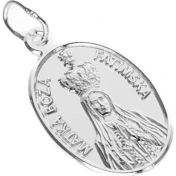 Přívěsek Argento 85714 Stříbrný přívěsek - Panna Maria Fatimská
