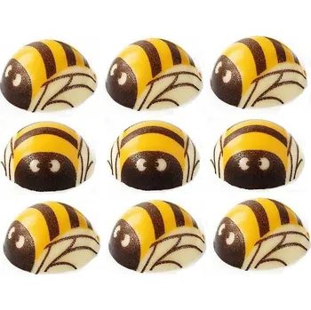 Čokoláda LEMAN DECORATIONS LEMAN Čokoládová dekorace Včelky Množství v balení: 9 ks