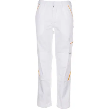montérky PLANAM HIGHLINE pánské montérkové kalhoty do pasu Barva: bílá, Velikost: 52