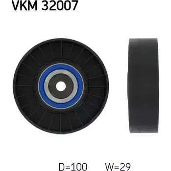 Rozvod motoru SKF Vratná/vodící kladka - klínový žebrový řemen SK VKM32007