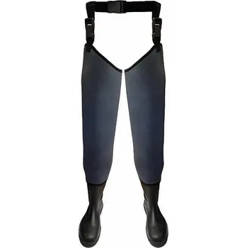 Pouzdro na rybářské vybavení Agama Neoprenové brodící nohavice 6,5 mm do pasu s popruhy L černá (dostupnost 12-14 dní) + DÁREK + Doprava ZDARMA