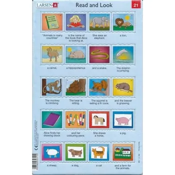 Puzzle Puzzle Larsen - Angličtina - delší věty 21