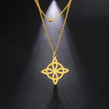 Přívěsek Amulet lilith z nerezové oceli | přívěsek lilith | magický amulet - 9