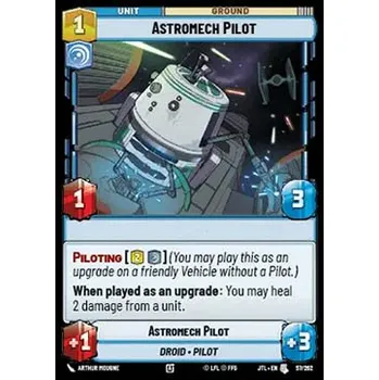 Sběratelská karetní hra Astromech Pilot 057/202/555 - Jump to Lightspeed Typ karty: Standard
