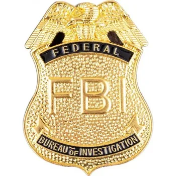 Karnevalový doplněk Odznak FBI