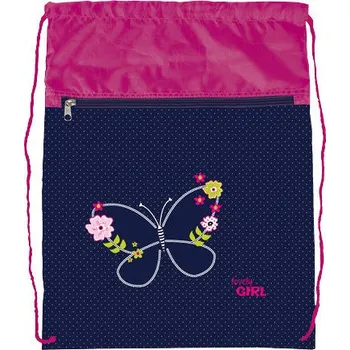 Školní sáček Sáček na cvičky Stil Blue Butterfly