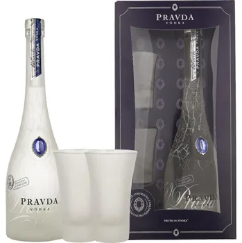 Likér Pravda Vodka + 2 sklenice 40 % 0,7 l