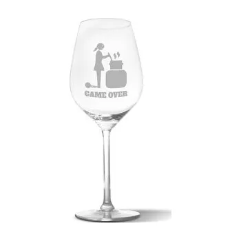 Sklenice Sklenička na víno Game over 2: 49 cl
