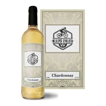 Víno Bílé víno Nejlepší cyklista: 0,75 l
