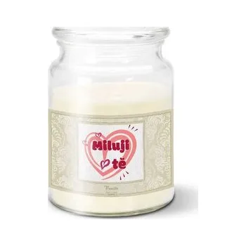 Svíčka Svíčka Miluji tě srdce: 500 g