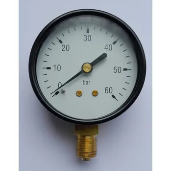 Manometr standardní pr. 63 mm, spodní G1/4, 0 - 60 bar