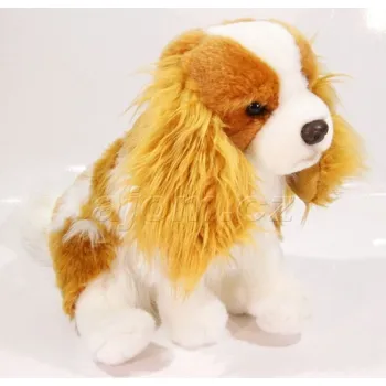 plyšák Plyšový Pes Kokršpaněl sedící hnědý 23cm