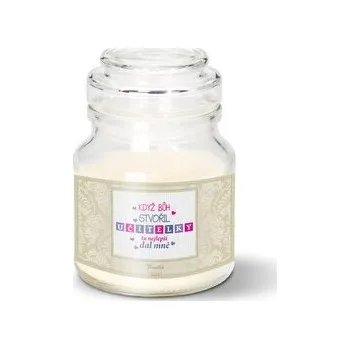 Svíčka Svíčka Když Bůh stvořil učitelky: 120 g