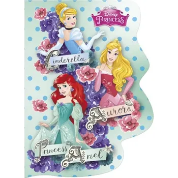 Sešit Tvarovaný notýsek A6 Princezny