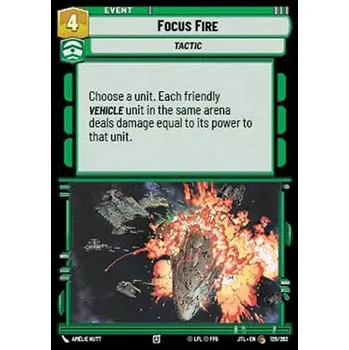 Sběratelská karetní hra Focus Fire 129/202 - Jump to Lightspeed Typ karty: Standard