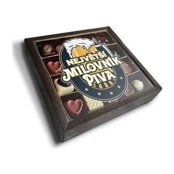 Bonboniéra Pralinky Největší milovník piva: 20 ks pralinek
