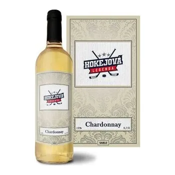 Víno Bílé víno Hokejová legenda: 0,75 l