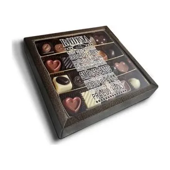 Bonboniéra Pralinky Rodina 3: 20 ks pralinek