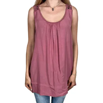 Italy Moda Dámské tílko GABRIELA Barva: starorůžová