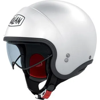 Helma na motorku Moto helma Nolan N21 Visor Classic Metal White 5