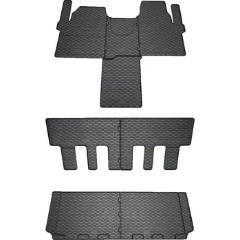 autokoberec Gumové autokoberce Ford Tourneo Custom II 2023-2026 3 řady • 8 míst • Rigum