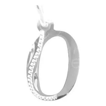 Přívěsek Argento 82844 Stříbrný přívěsek - písmeno O