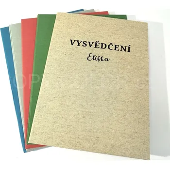 Gravírování Desky na vysvědčení – plátno, ručně vyrobené desky na doklad o velikos