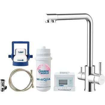 Vodovodní baterie kielle Wimeo Dřezová baterie včetně filtrace, chrom