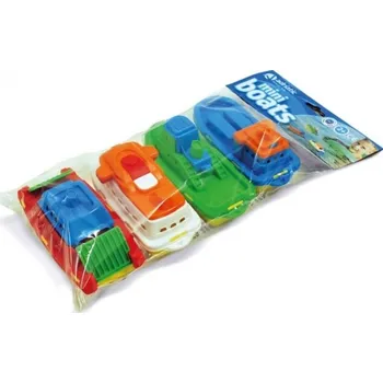 Sada 4ks plastových lodiček 16cm