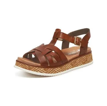Dámská obuv Rieker Sandály W0853-24 Hnědá 40