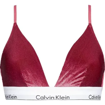 Podprsenka Dámská nevyztužená podprsenka Unlined Triangle QF5508E-2XV - Calvin Klein L