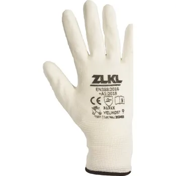Pracovní rukavice CXS Brita Pracovní nylonové rukavice s ochrannou vrstvou, vel. L