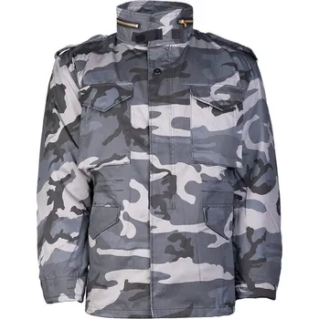 MIL-TEC bunda US M65 imp. s vložkou DARK CAMO vel.3XL