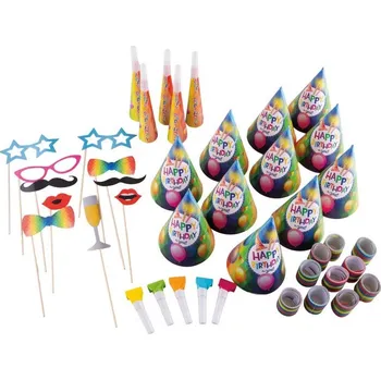 Party dekorace Party sada box Happy Birthday pro 10 lidí
